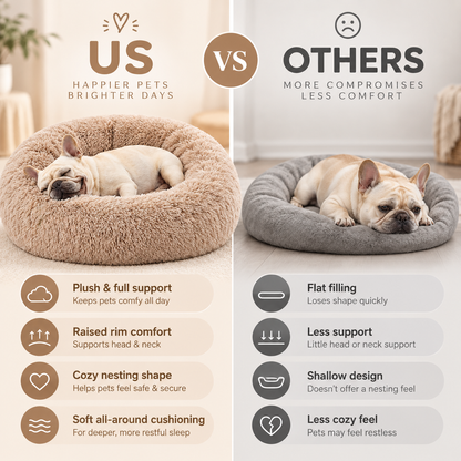 Calming Donut Dog Bed